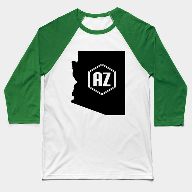 Arizona Homer (Black) Baseball T-Shirt by caknuck